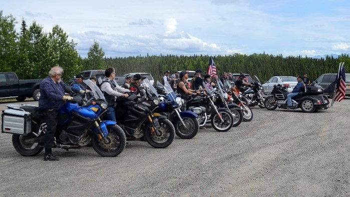 Photos: Alaska Department Amercian Legion Riders